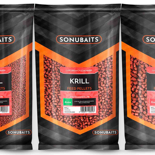 Sonubaits Feed Pellet Krill  4mm 900gr *