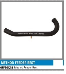 Preston method feeder rest