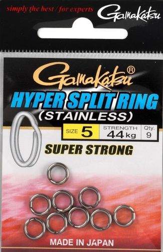 Spro hyper split ring size 2 8,6kg 12stuks