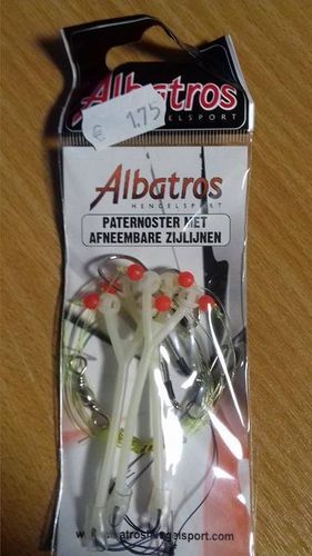 Albatros Paternoster met afneembare zijlijnen