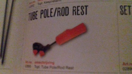 Top Level Tube Pole/ Tod rest schanierbaar
