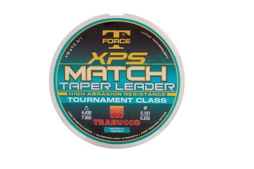 Trabucco XPS Match Taper Leader 10X15m 0,18-0,25 mm 4,43-7,95 kg