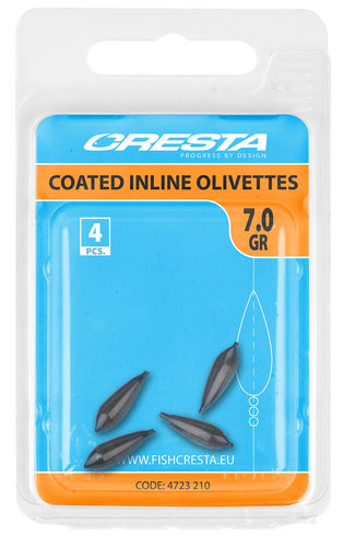 Cresta Coated Inline Olivettes 2,5 gr 5 pcs