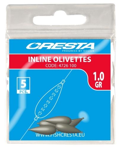 Cresta Inline Olivettes 0,5 gram 5 stuks