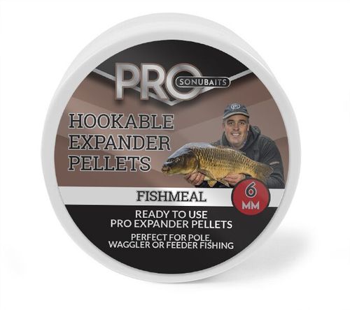 Sonubaits Pro Hookable Expander Pellets 6mm Fishmeal *