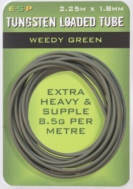 ESP Tungsten Loaded Tube Weedy Green 2,25 m x 1,8mm