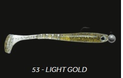 Delalande Zand Shad Montée - 8cm - 3gr Light Gold