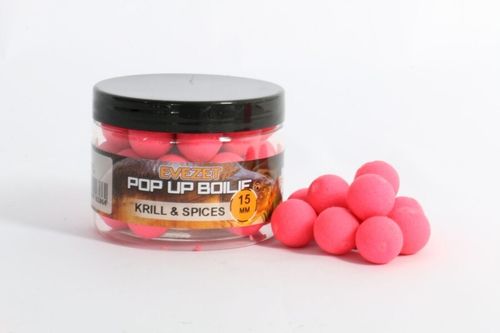 Evezet HQ Carpbaits Krill& Spices 15 mm Pop Up