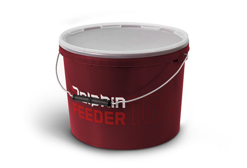 Delphin Round bucket with lid  FEEDER 10 liter