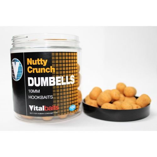 Vitalbaits hookbait Nutty Crunch dumnells 10mm 150 gram